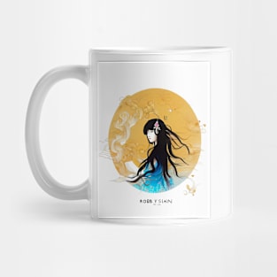 gold tree Mug